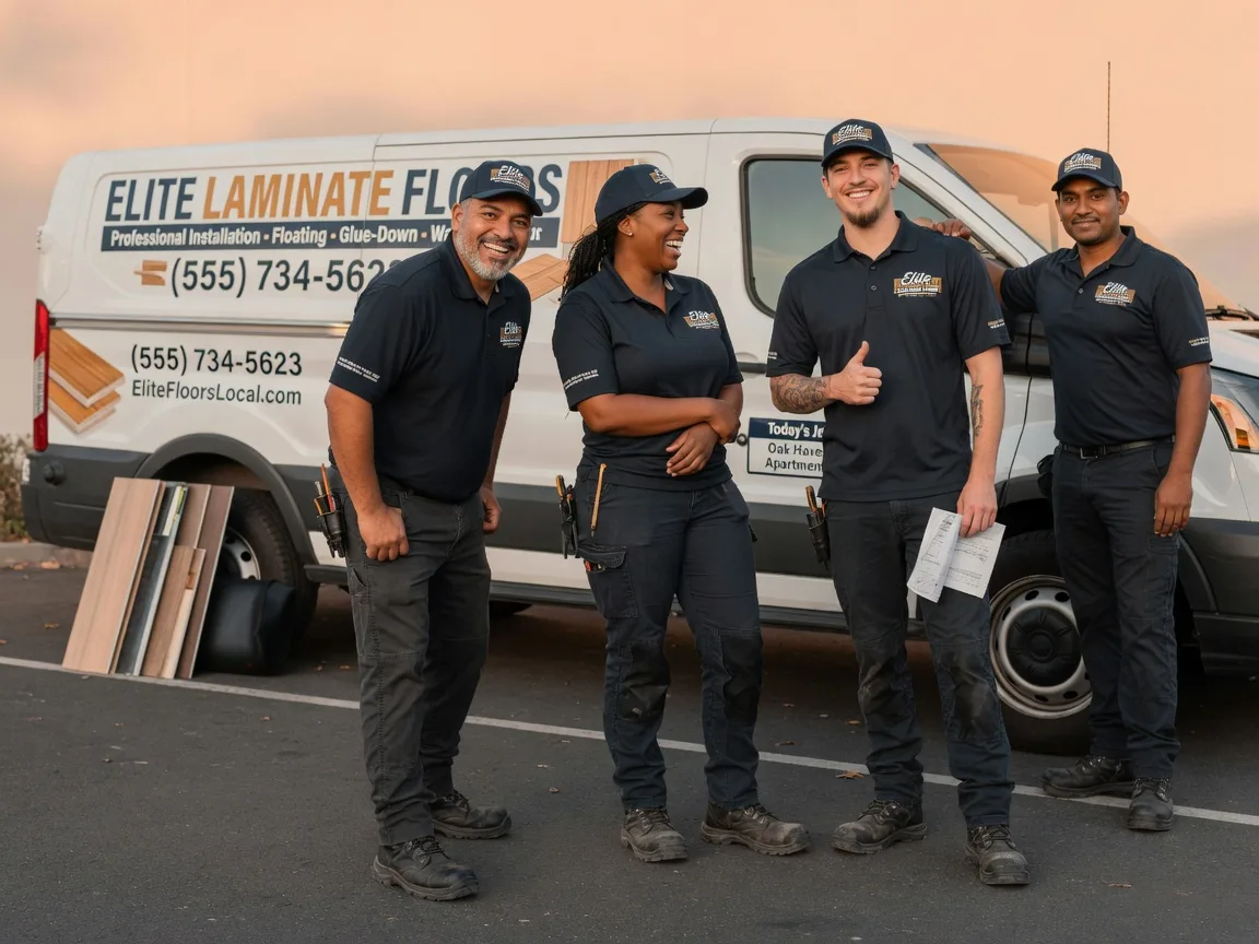Laminate flooring installation company in Owaneco, IL
